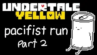 Beating pacifist route for real this time [Undertale Yellow]