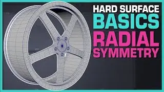 Maya Hard Surface Modeling: Radial Symmetry