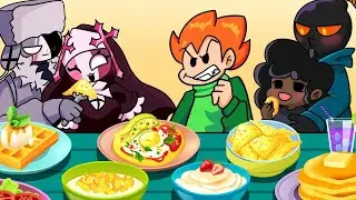 COMPLETE EDITION MUKBANG vs Friday Night Funkin' - FNF ANIMATION MUKBANG