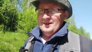 Спиннинг, малая река, утро, хариус.