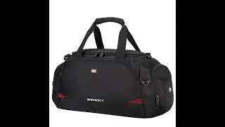 Maletin Entrenamiento Gimnasio Gym Fútbol Bulto Mochila Morral Swicky Negro 66003