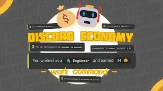 Discord Economy System - Work Command