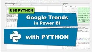 Google Trends in Python and Power BI