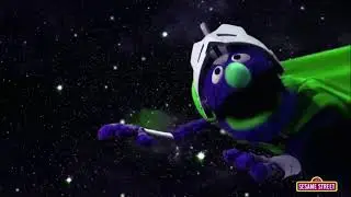 Super Grover 2.0 intro in green lowers