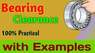 Bearing Clearance 100% Practical || Technical shadab sir