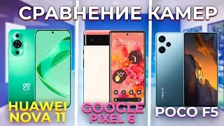 Фототест. HUAWEI Nova 11 vs Google Pixel 6 vs Poco F5. Кто лучше фотографирует?