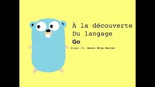 16 - Introduction à Go (golang) : Basic Http Server in Go [Niveau moyen]