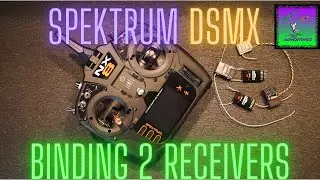 Redundant RC Aircraft Systems: Bind 2 receivers to Spektrum Transmitter. Bonus JR X9503 Dual Setup.