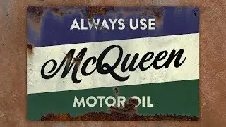 How to Create a Vintage Rusty Metal Sign Using Illustrator & Photoshop