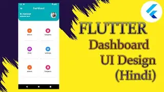 Dashboard UI Design with Flutter in Hindi | InventorCode |