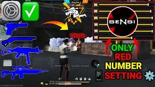 Free Fire Headshot setting 2024 ⚡ Best Sensitivity Settings ⚙️| Sensitivity + Hud Settings Free Fire