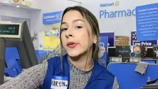 ASMR Rude Walmart Cashier 🙄 grocery store roleplay *fast tapping & soft spoken*