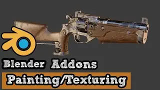 Blender addons for Painting, Shading and Texturing