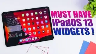 15 MUST HAVE iPadOS 13 Homescreen Widgets !