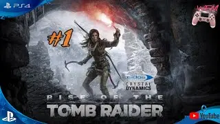 RISE OF THE TOMB RAIDER * Ламповое ЖЕНСКОЕ прохождение игры #1 * PARTIAL COMMENTING