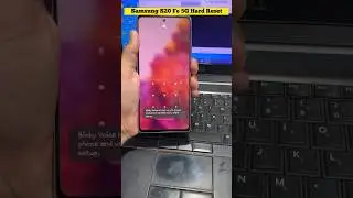 Samsung S20 Fe 5G Hard Reset | Samsung Screen Lock Remove ✅ done……………………