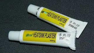 Thermally conductive adhesive for LEDs and radiators Heatsink Plaster Stars-992 5g