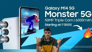 Samsung M14 5G First Impressions⚡5nm Chipset, 6000mAh Battery & Much More 🔥🔥🔥