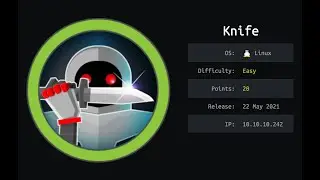 HackTheBox - Knife Walkthrough - In Hindi