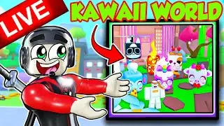 KAWAII WORLD UPDATE! New Rebirth and EASY Mastery!!?? (Pet Sim 99)