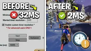 🔧How to Lower Input Delay in Fortnite Chapter 5! ✅ (FASTER Response Time & Lower Input Lag)