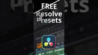 Free DaVinci Resolve presets: dynamic countdowns #Shorts