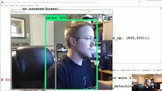 Adapting to video feed - TensorFlow Object Detection API Tutorial p.2