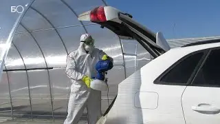 В Казани запустили сервис дезинфекции автомобилей