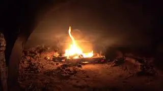 The fire in the Russian stove is about to flare up