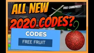 ALL *NEW* BLOX PIECE/BLOX FRUITS CODES! *ALL WORKING* 2020 [Roblox]