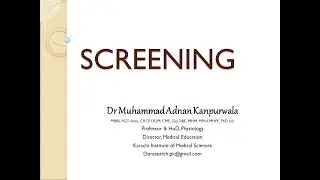Screening - Session 2