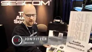 C5D NAB 2011 - Sescom: Audio Cables that can do magic on your dslr