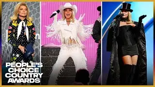 Watch Shania Twain's Best Moments While Hosting the 2024 People’s Choice Country Awards! | E! News