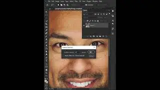 How To Fix Eye Bags in Photoshop #shorts