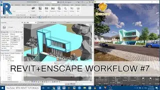 Revit+Enscape 2.9 Preview - Exterior Render Tutorial - Workflow #7