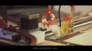 PyroPrinter - чпу станок для выжигания по дереву . The simplest CNC machine for woodburning