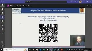 Power Apps with Barcodes auto generated in a SharePoint Online List