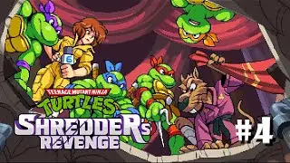Teenage Mutant Ninja Turtles: Shredder's Revenge | Gameplay Walkthrough | Part 4 | 1080p 60 FPS | PC