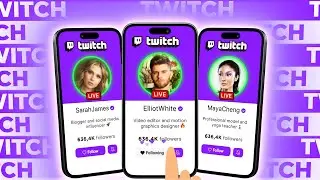 🔥 Twitch 3D Phone Animation - Custom Follow Channel Call to Action