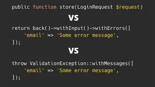 Laravel: Why/How To Add Multiple Validation Layers?