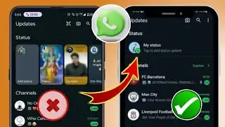 How to Change WhatsApp New Status Style Back to The Vertical Old Style | WhatsApp Status Update