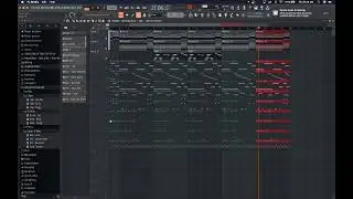 Arranging A LOE Shimmy Type Beat In Fl Studio