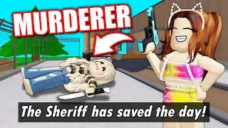 I Became The Worlds BEST Sheriff In Murder Mystery 2 (Roblox)