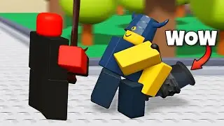 Banhammer Battler is SAVAGE! (Roblox Battle Bricks #7)