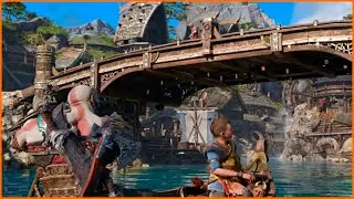 Odin Spits On Kratos And Atreus | God Of War Raganarok PS5