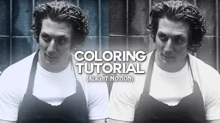 TikTok coloring tutorial ; alight motion
