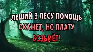 "Леший поможет, но плату возьмёт!" Мистическая история.