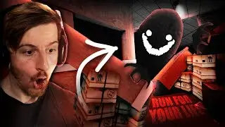 The RUN FOR YOUR LIFE level in Roblox backrooms is TERRIFYING..
