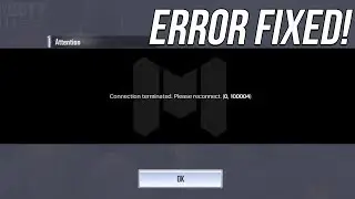 Connection terminated COD mobile Error fixed.