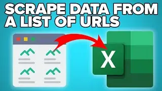 How to Web Scrape Data from Multiple URLs | Scrape Data From a List of URLs